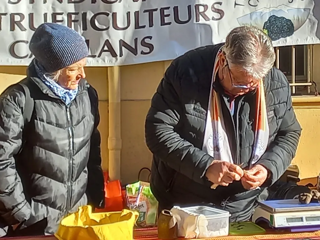 Contrôle rigoureux des truffes une à une